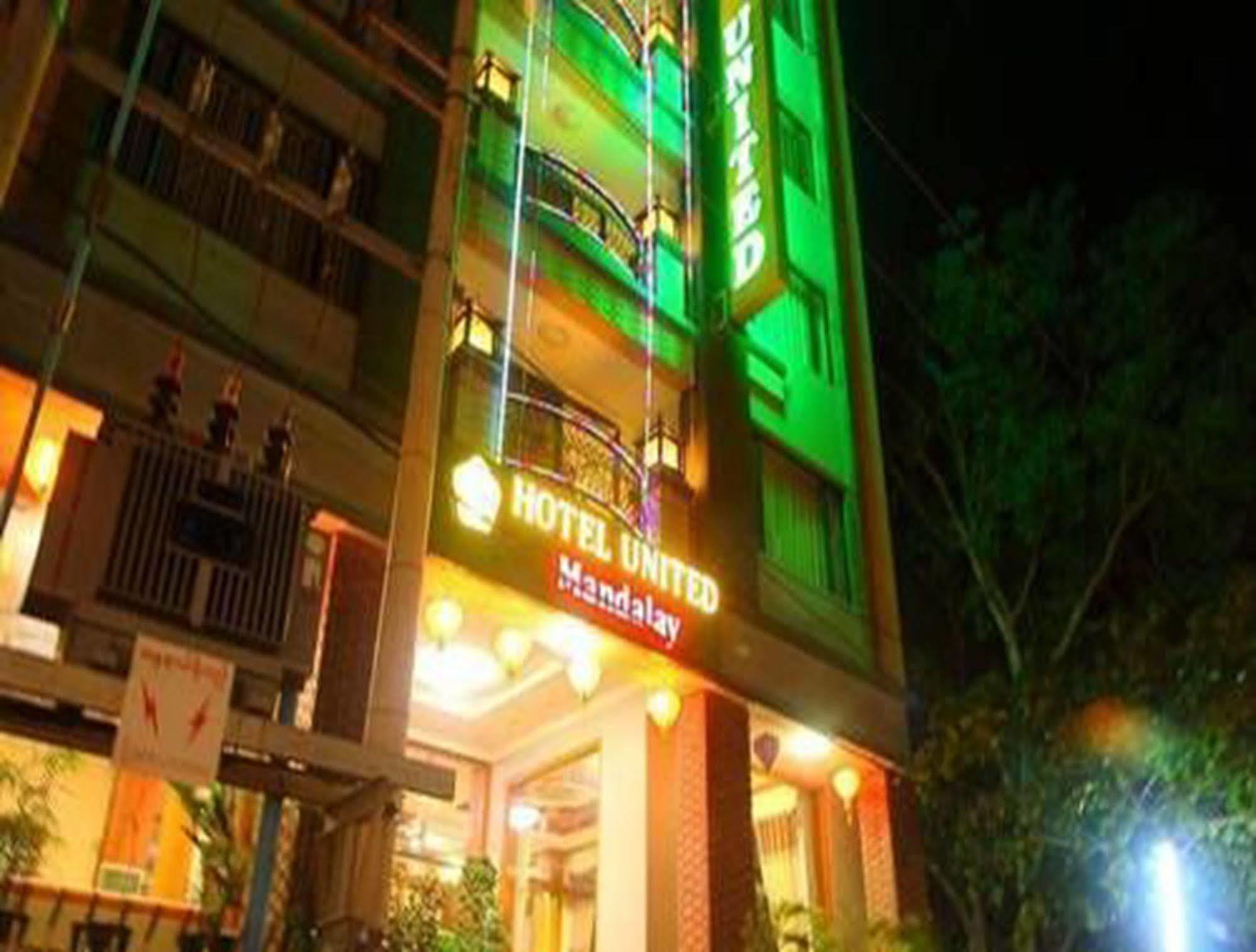 Hotel United Mandalay Dış mekan fotoğraf